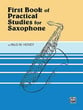 PRACTICAL STUDIES FOR SAX #1 cover